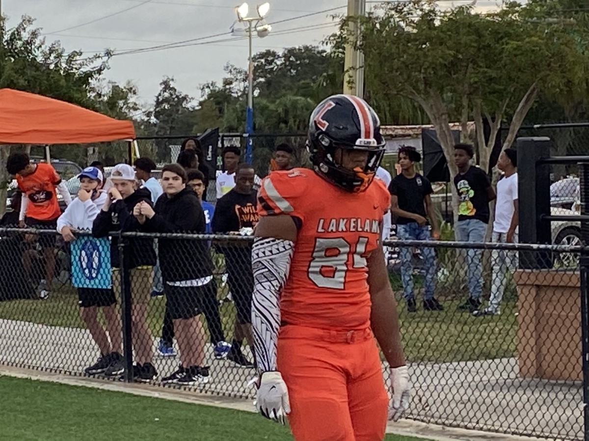Keahnist Thompson, Defensive End, Lakeland (Fla.) High School - Aug. 27, 2021 versus Clearwater